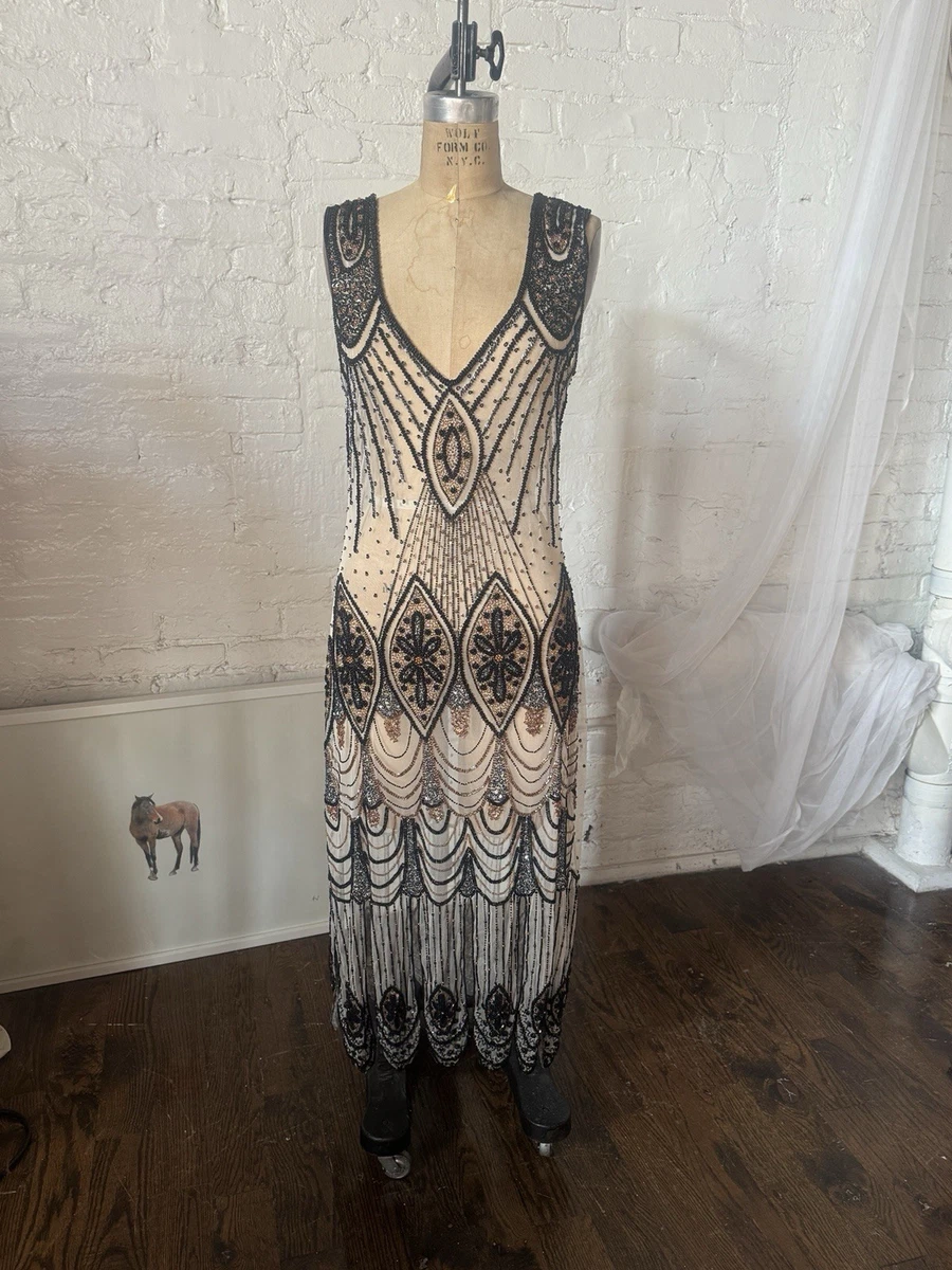 Flapper Reproduction Vintage Dresses 1920s Decade for sale