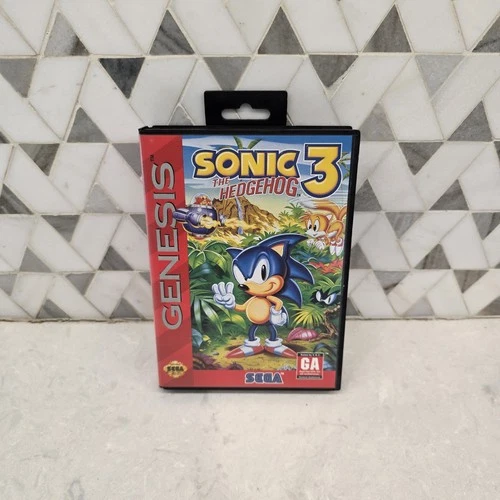 Sonic the Hedgehog 3 (Sega Genesis, 1994) CIB -w/ Original Box and Manual
