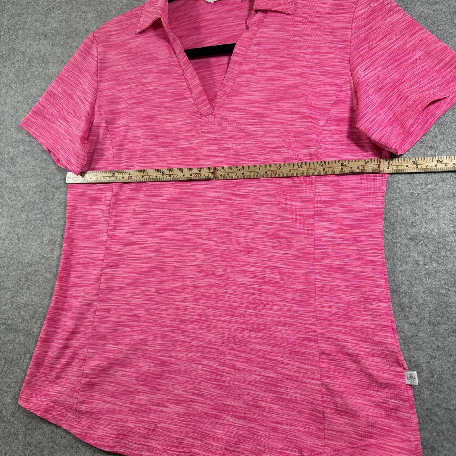 Lady Hagen Golf Polo Shirt Womens S Pink Short Sleeve Stretch Tennis Active thumbnail 5