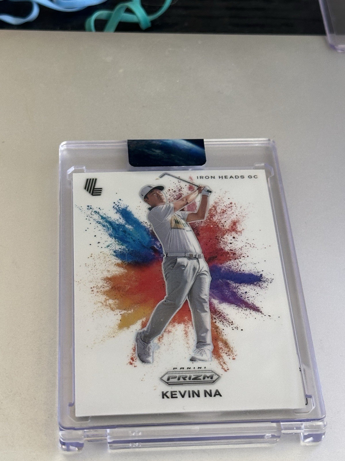 Kevin Na 2024 Panini Prizm LIV Golf COLOR BLAST SSP  
