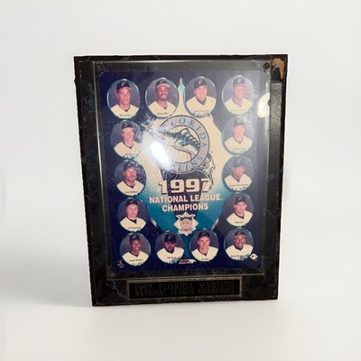 Marlins 1997 Vintage National League Champions Plaque