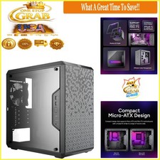 MasterBox Q300L Micro-ATX PC Case with Dust Filters Modular I/O Black