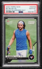2020 Now Road to Opening Day Summer Camp /3628 Bo Bichette PSA 10 GEM MT t3w