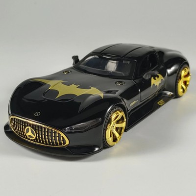 1:32 Batmobile AMG Vision GT Diecast Model Super Car   Sound Light Pull-Back Toy