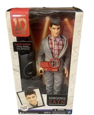 Hasbro One Direction Zayn Malik Singing Doll What Makes You Beautiful 2011 NEW