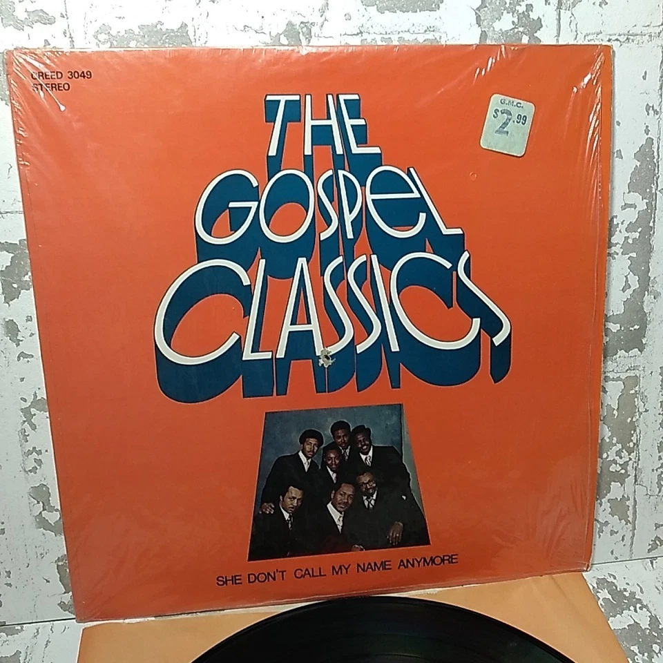 Vtg The Gospel Classics LP Record She Don't Call My Name Anymore Creed 3049 Test - Image 2 of 4