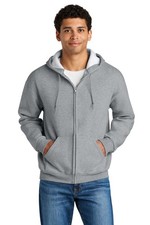 Jerzees Rugged Unisex Full-Zip Hooded Sweatshirt Z12M