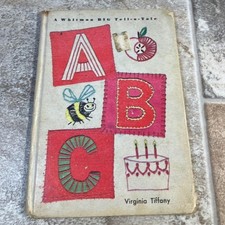 Whitman Big Tell a Tale ABC Book Virginia Tiffany 1967 Vintage Childrens