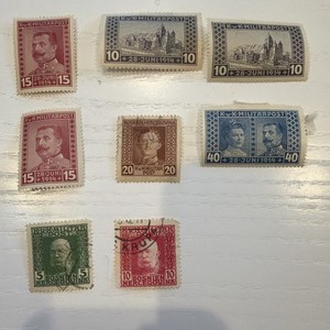 8 Bosnia Herzegovina Stamp Assortment Vintage Combined Shipping Available