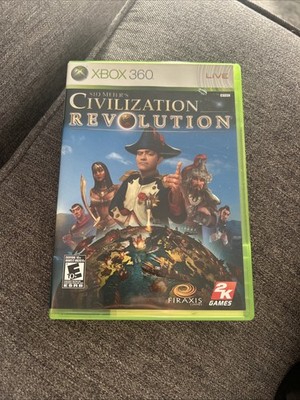 Sid Meier's Civilization Revolution (Microsoft Xbox 360) No Manual - Tested