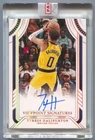 24-25 National Treasures Tyrese Haliburton Autograph Viewpoint Gold Auto #/10