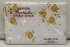 Vintage Cannon Monticello Muslin USA 100% Cotton 2 Pillowcases New