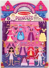 Puffy Sticker Play Set Princess 67 Stickers