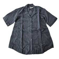 Madewell Crinkle Cotton Cover-Up Mini Shirtdress Size XXS NWT 