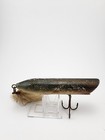 Vintage Tough Hicky-do STUBBY Saltwater Wood Striped Bass Surf Fishing Lure  — photo 1