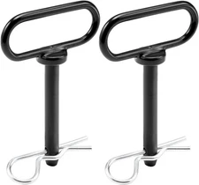 CZC AUTO 2 Pack Hitch Pin 5/8 x 4 Inch for Lawn Mower Trailer, Gate 5/8inch 