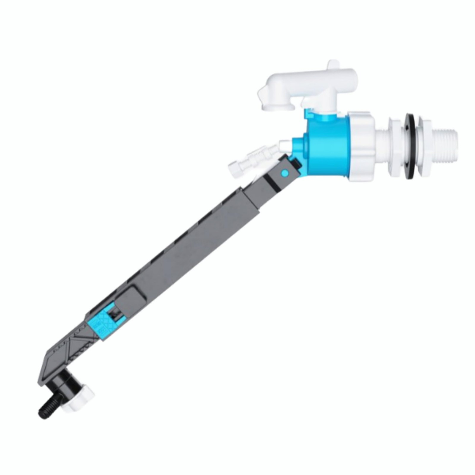 Hulthor Universal Toilet Fill Valve – Quiet 8 cm x 30 x 4 cm, White - Image 2