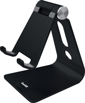 helit Smartphone-Ständer ''the lite stand'' schwarz aus Aluminium