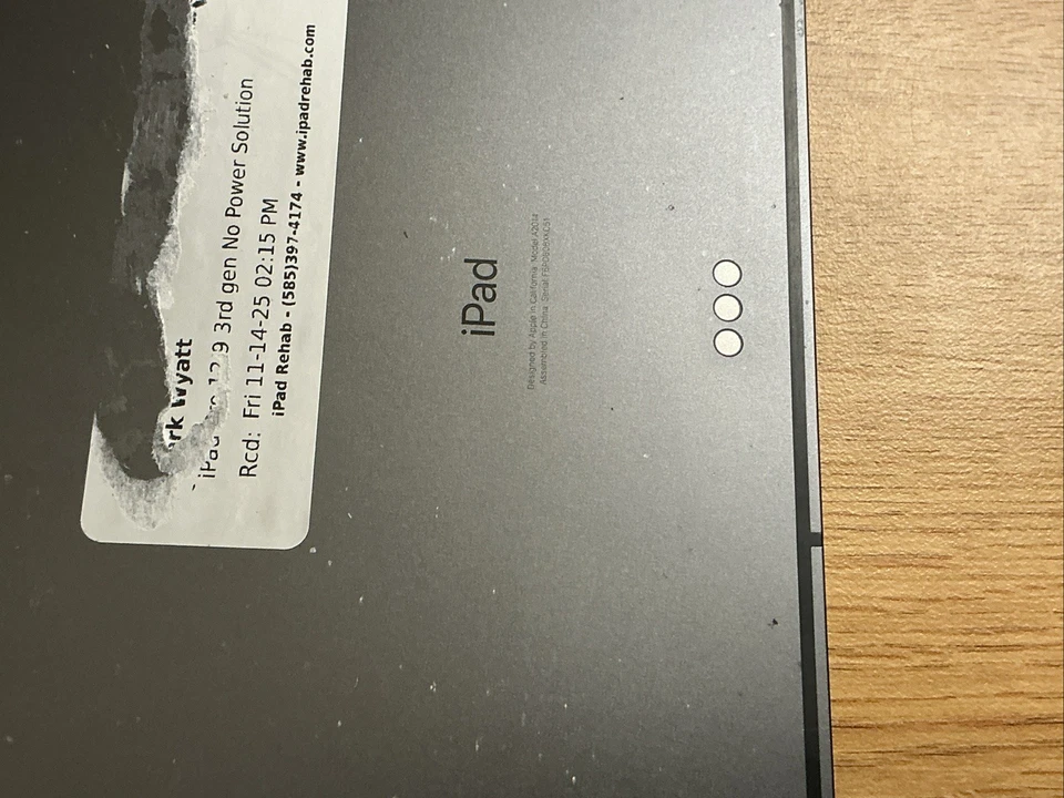 iPad Pro 12.9 3ª Generación 265gb Gris Espacial Wi-Fi 12.9 In Pantalla y Batería Nuevas, A20 Foto 3 de 4