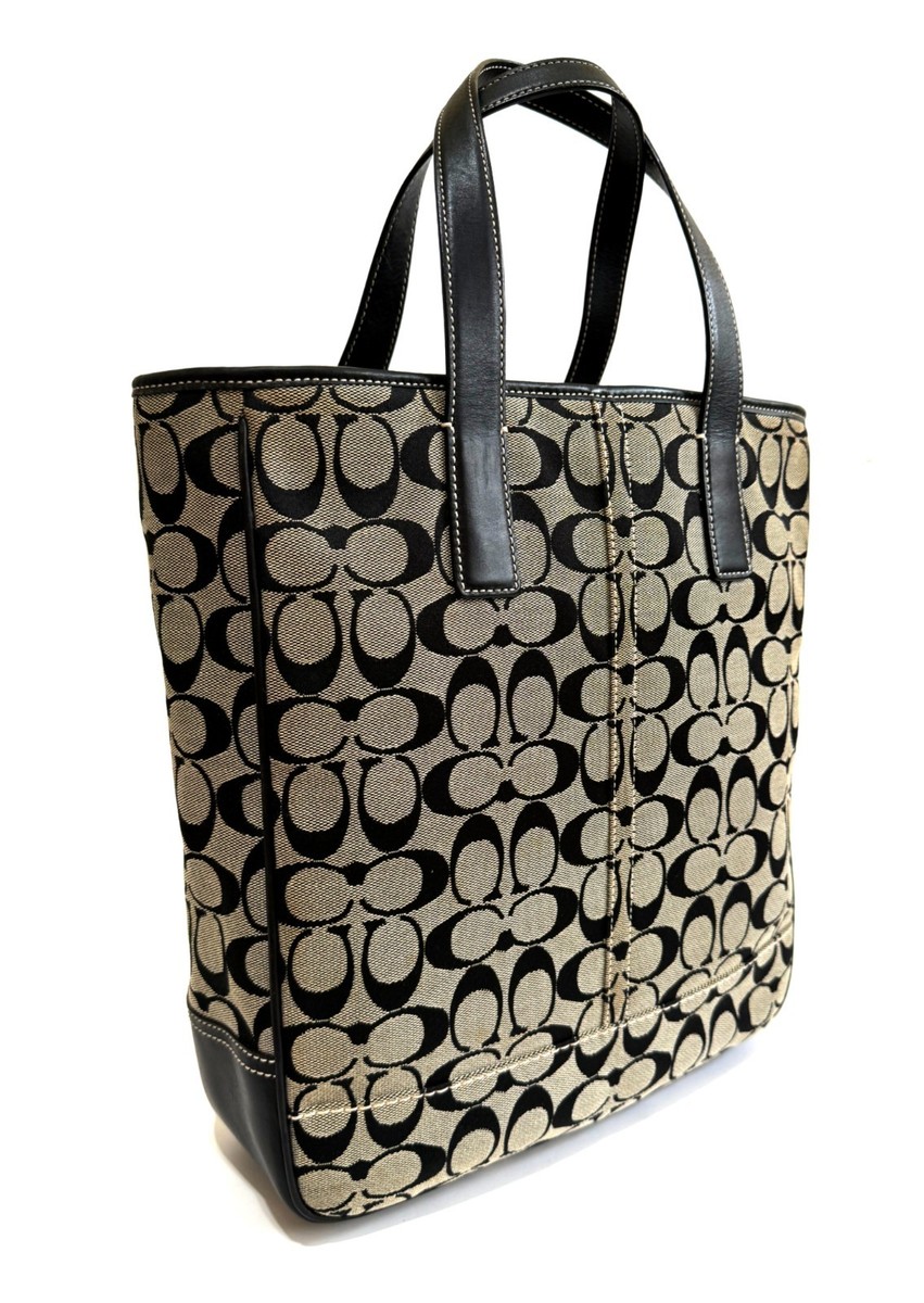 NICE Coach Vintage Y2K Black Hamptons Signature Business Multi