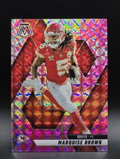 Marquise Brown Chiefs 2025 Mosaic #73 ❗️PINK CAMO MOSSIC PRIZM