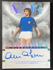 Antonio Cabrini 2024-25 Panini Noir Midnight Signatures Auto /99 #MS-AC