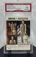 2025 Panini Caitlin Clark CHRONICLED COLLECTION Card #61 Gem Mint 10