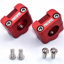 Pro Taper ProTaper Universal Solid Mount Kit Fat Bar Clamps 1-1/8" NEW