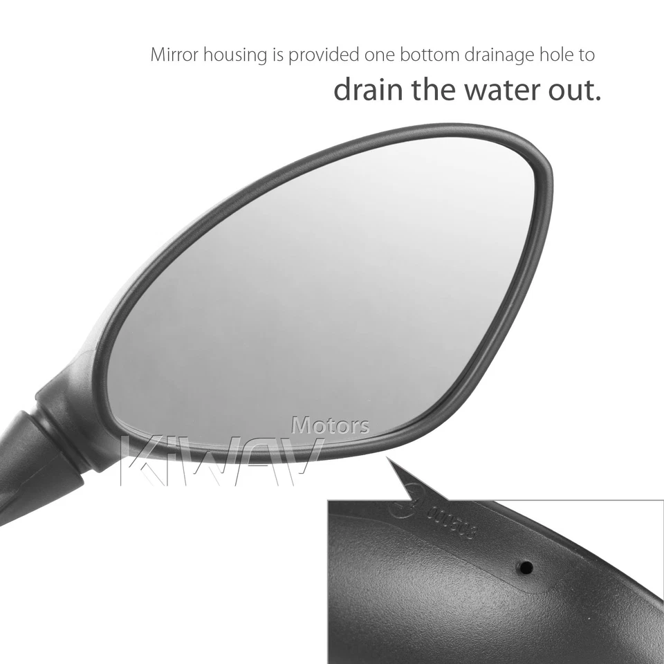 Espejo retrovisor de repuesto VAWiK Aftermarket (PAR) para BMW HP4 (11'-14') Foto 4 de 4