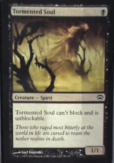 Tormented Soul - Planechase 2012: #38, Magic: The Gathering Lp C287