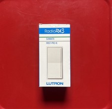 Lutron RadioRA 3 Sunnata PRO LED+ RF Touch Dimmer - White (RRST-PRO-N-WH)