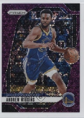 2024-25 Panini Prizm Fast Break Purple Prizm 13/75 Andrew Wiggins #19 1t4l
