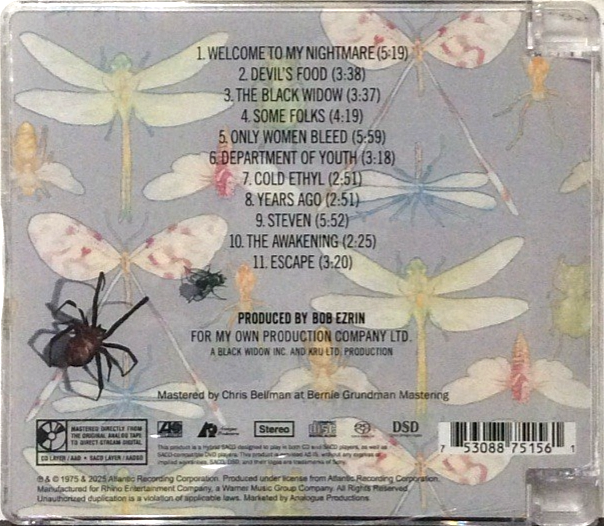 Alice Cooper - Welcome To My Nightmare Analogue Productions SACD