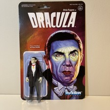 SUPER7 UNIVERSAL MONSTERS DRACULA REACTION ACTION FIGURE NEW MOC