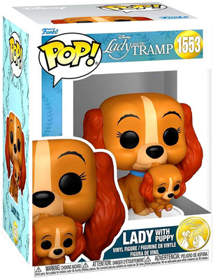Funko Pop! Disney - Lady & the Tramp (70th Anniversary) - Lady with Puppy -