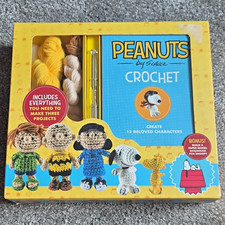 Thunder Bay Press Peanuts Crochet Kit Box Set - Create 12 Beloved Characters NIB