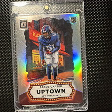 Panini 2025 Donruss Optic Uptowns Abdul Carter #1 RC Insert New York Giants