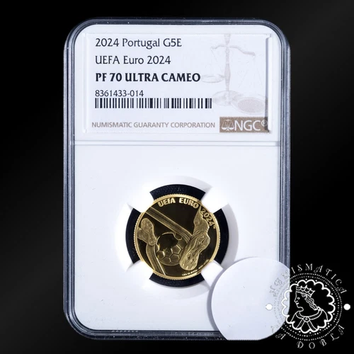 2024 - 1/4 Oz Gold Proof - UEFA Euro 2024 - PORTUGAL - NGC PF70 UC