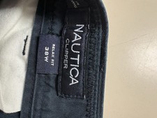 Nautical Clipper Men  s Shorts Navy Blue Size 38