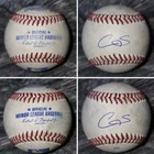 2 Cam Schlittler Signed Baseballs Autographed NYY New York Yankees Star Rookie