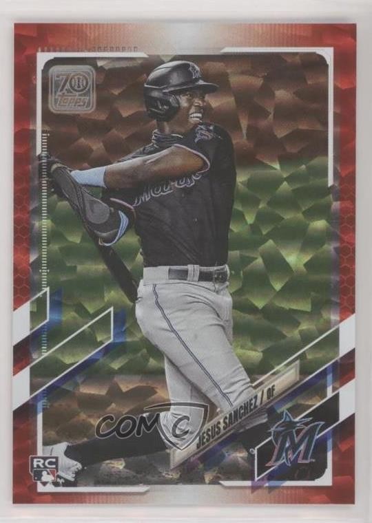 2021 Topps Red 165/199 Jesus Sanchez #269 rf2