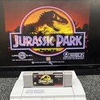 Jurassic Park (Super Nintendo Entertainment System, 1993) Tested & Free Shipping