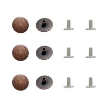 6 Pack Replacement Rivets for Birkenstock Clogs Button Boston Red Bronze