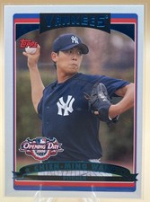 2006 Topps Opening Day Chien-Ming Wang #87 Blue Foil Yankees
