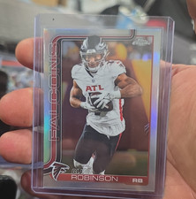 Topps 2024 Chrome Refractor Bijan Robinson Atlanta Falcons #16