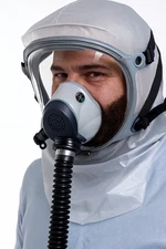 Full Face Respirator Hood Beard Compatible NATO 40mm Supergum PPE Gas Mask