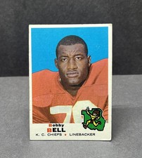 1969 Topps Football Card # 153 Bobby Bell