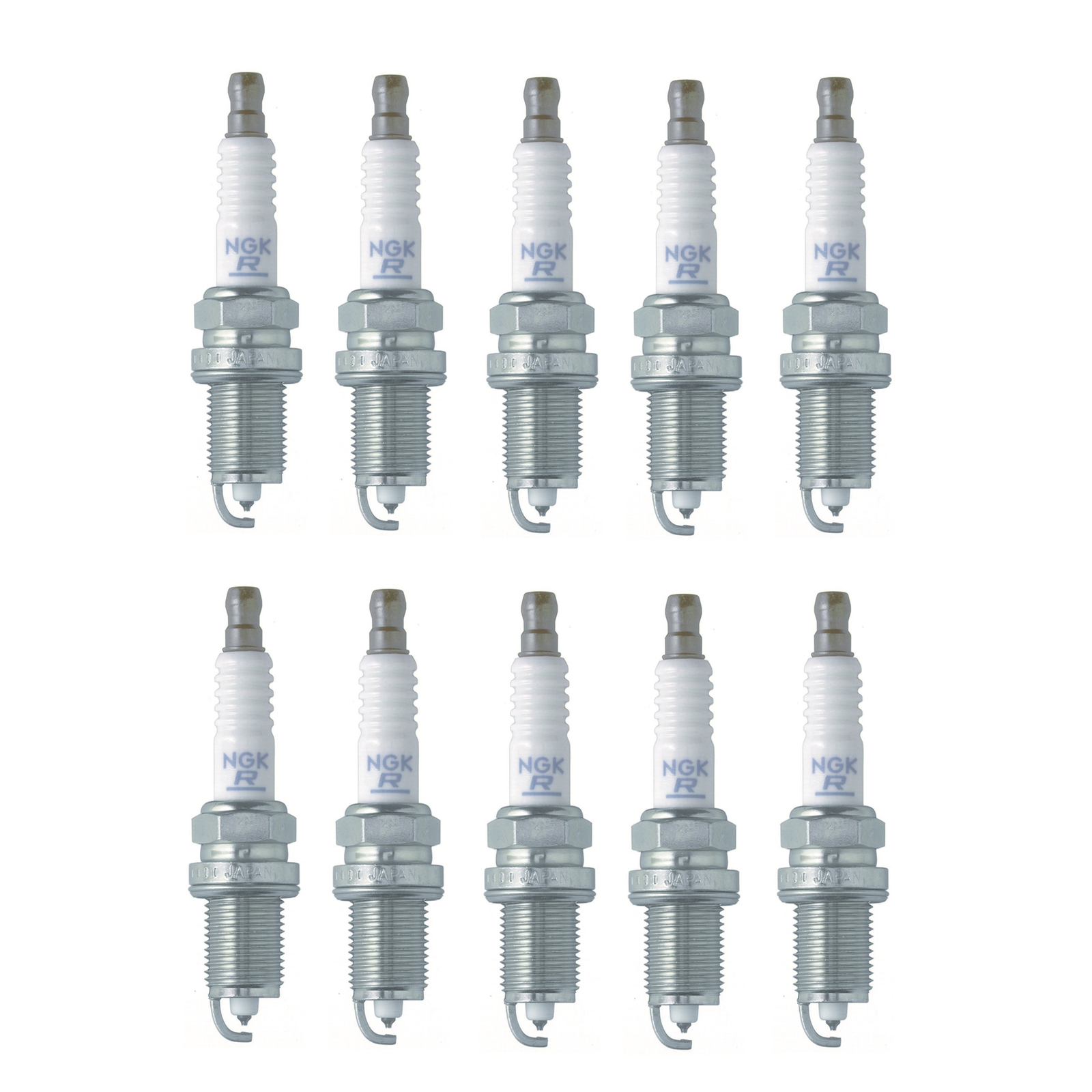 NGK Set 10 Laser Platinum Spark Plugs 0.045 For Dodge Ram 2500 3500 94-96 8.0L