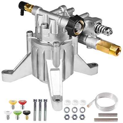 High-Performance 3000 PSI Pressure Washer Pump 7/8'' Shaft for Versatile Use