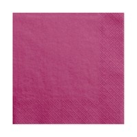 Papierservietten Pink 33 X 33 Cm 3-Lagig 20 StüCk